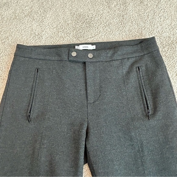 VINCE dark charcoal gray stretchy ski pants Sz 6 NWOT - Picture 5 of 14